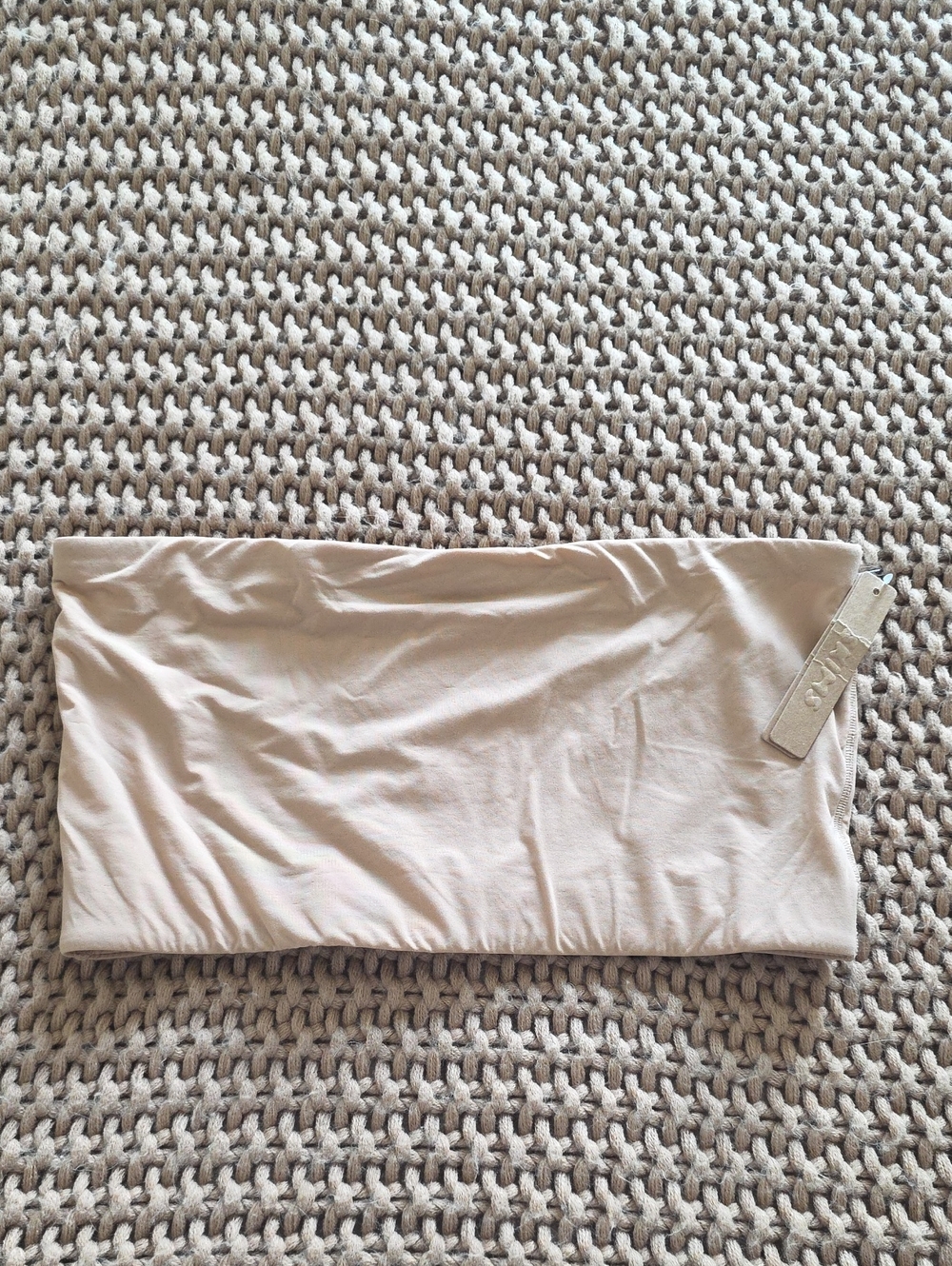 SKIMS Beige Nude Bandeau Tube Top